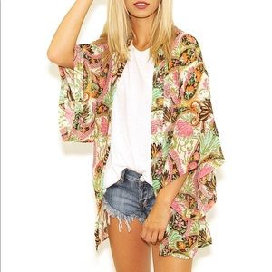 Show Me Your Mumu Texas Kimono In Palace Paisley